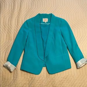 Blue/Turquoise Loft 0P Blazer